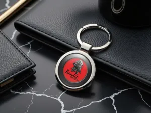 Photo Keychain Metallic Durable Edition